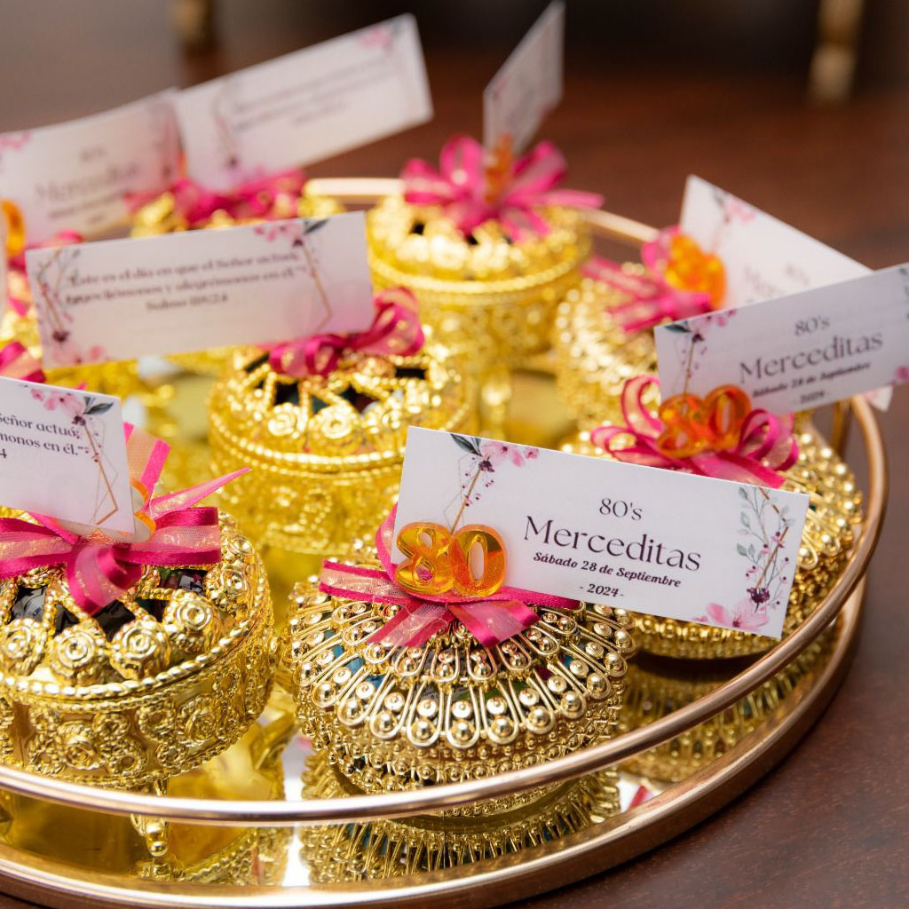 Decoraciones personalizadas